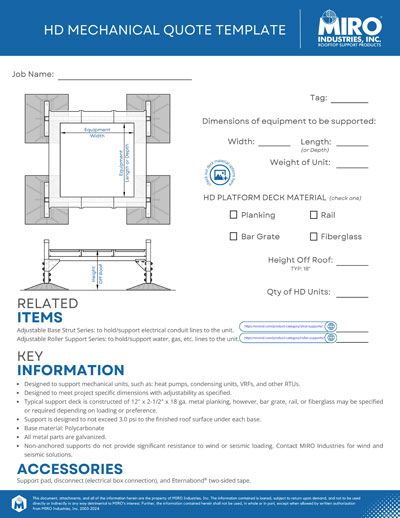 HD Mechanical Supports PDF